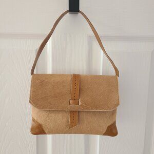 Jamin Puech Mini Hand Bag Pony Hair Tan
